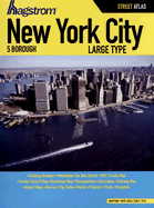 Hagstrom New York City, 5 Borough Large Type Street Atlas