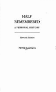 Half Remembered - Davison, Peter