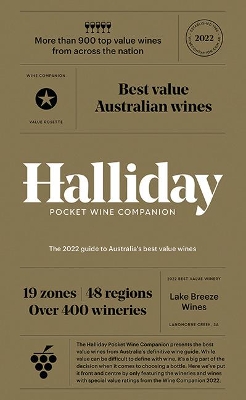 Halliday Pocket Wine Companion 2022: The 2022 Guide to Australia's Best Value Wines - James Halliday