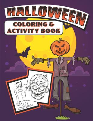 Halloween Coloring & Activity Book - Coloring Book, Halloween