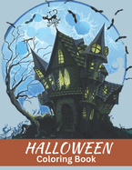 HALLOWEEN Coloring Book: 50 Spooky and Beautiful Halloween Designs