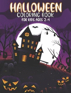 Halloween Coloring Book For Kids Ages 2-4