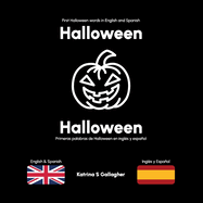 Halloween: First Halloween words in English and Spanish