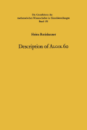 Handbook for Automatic Computation: Description of Algol 60