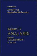 Handbook of Applicable Mathematics, Analysis - Ledermann, Walter (Editor), and Vajda, Steven (Editor)