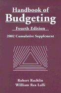 Handbook of Budgeting: 2002 Cumulative Supplement