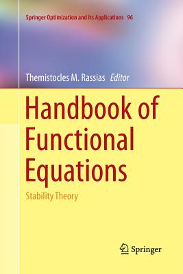 Handbook of Functional Equations: Stability Theory - Rassias, Themistocles M (Editor)