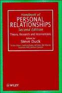 Handbook of Personal Relationships: Theory, Research and Interventions - Duck, Steve, Dr. (Editor)