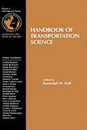 Handbook of Transportation Science