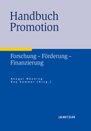 Handbuch Promotion: Forschung Forderung Finanzierung