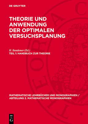 Handbuch Zur Theorie - Bandemer, H (Editor)