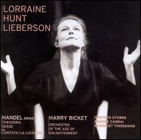 Handel: Arias - Harry Bicket (harpsichord); Harry Bicket (organ); Lorraine Hunt Lieberson (mezzo-soprano);...