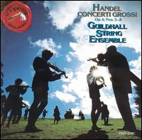 Handel: Concerti Op.6 Nos. 5-8 - Guildhall String Ensemble; Paul Nicholson (harpsichord)
