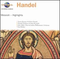 Handel: Messiah (Highlights) - Anna Reynolds (contralto); Donald McIntyre (bass); Edgar Krapp (organ); Helen Donath (soprano); Stuart Burrows (tenor);...