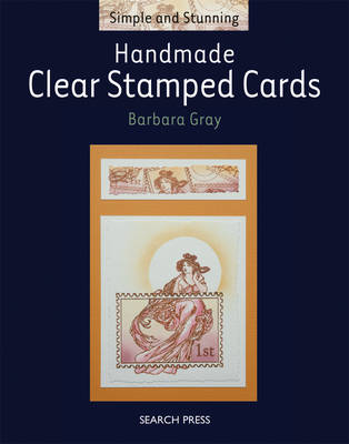 Handmade Clear Stamped Cards - Gray, Barbara