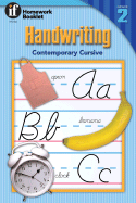 Handwriting Contemporary Cursive Homework Booklet
