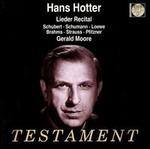 Hans Hotter Lieder Recital
