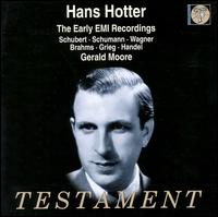 Hans Hotter, The Early EMI Recordings - Gerald Moore (piano); Hans Hotter (baritone); Hermann Von Nordberg (piano); Michael Raucheisen (piano)
