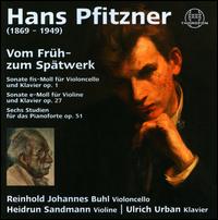 Hans Pfitzner: Vom Frh-Zum Sptwerk - Heidrun Sandmann (violin); Reinhold Johannes Buhl (cello); Ulrich Urban (piano)