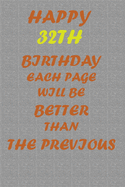 Happy 32th Birthday!