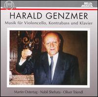 Harald Genzmer: Musik fr Violoncello, Kontrabass und Klavier - Martin Ostertag (cello); Nabil Shehata (double bass); Oliver Triendl (piano)