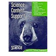 Harcourt School Publishers Science: Science Content Support Student Edition Science 08 Grade 4