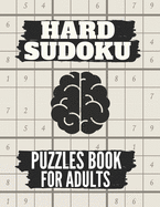 Hard Sudoku Puzzles Book For Adults: Medium To Hard sudoku Puzzles books, Sudoku Brain Game, Sudoku Puzzles With Solutions , Sudoku Puzzles For Adults