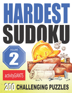 Hardest Sudoku Volume 2 200 Challenging Puzzles