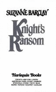 Harlequin Historical #335: Knight's Ransom - Barclay, Suzanne