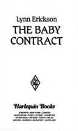 Harlequin Super Romance #690: The Baby Contract