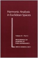 Harmonic Analysis in Euclidean Spaces