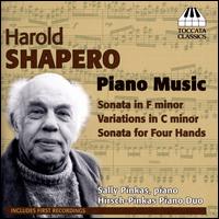 Harold Shapero: Piano Music - Evan Hirsch (piano); Sally Pinkas (piano)