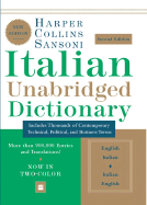 HarperCollins Sansoni Italian Unabridged Dictionary