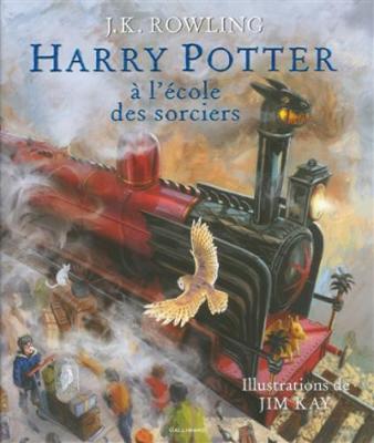 Harry Potter a l'ecole des sorciers, illustre par Jim Kay - Rowling, J K, and Kay, Jim (Illustrator)