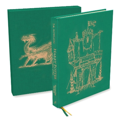 Harry Potter and the Goblet of Fire: Deluxe Illustrated Slipcase Edition - Rowling, J. K.