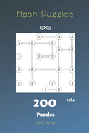 Hashi Puzzles - 200 Puzzles 9x9 vol.1