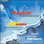 Haukur Tomasson: Spirall; Arhringur; Violin Concerto; Stemma