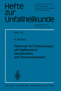 Hautersatz Bei Verbrennungen Mit Spalthautnetztransplantaten Und Xenotransplantaten