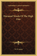Havamal Words of the High One