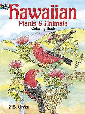 Hawaiian Plants and Animals Coloring Book - Green, Y S