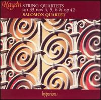 Haydn: String Quartets Op. 33 Nos. 4, 5, 6 & Op. 42 - Salomon String Quartet