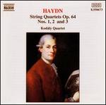 Haydn: String Quartets, Op. 64, Nos. 1-3