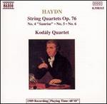 Haydn: String Quartets, Op. 76, No. 4 "Sunrise", No. 5, No. 6