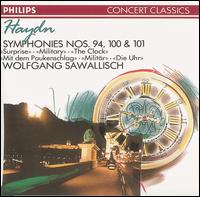 Haydn: Symphonies Nos. 94, 100 & 101 - Wiener Symphoniker; Wolfgang Sawallisch (conductor)