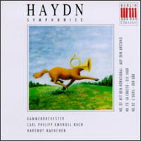 Haydn: Symphonies - Karl-Heinz Schroter (cello); Manfred Pernutz (double bass); Silke Uhlig (flute); Thorsten Rosenbusch (violin);...