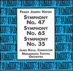 Haydn: Symphony No. 47; Symphony No. 65; Symphony No. 35