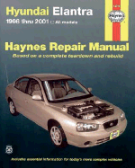 Haynes Hyundai Elantra 1996 Thru 2001