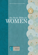 HCSB Study Bible For Women, Teal/Gray Linen