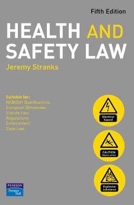 Health and Safety Law - Stranks, Jeremy