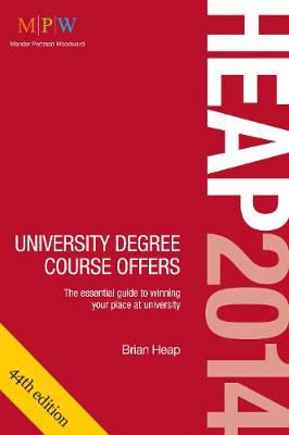 HEAP 2014: University Degree Course Offers - Heap, Brian